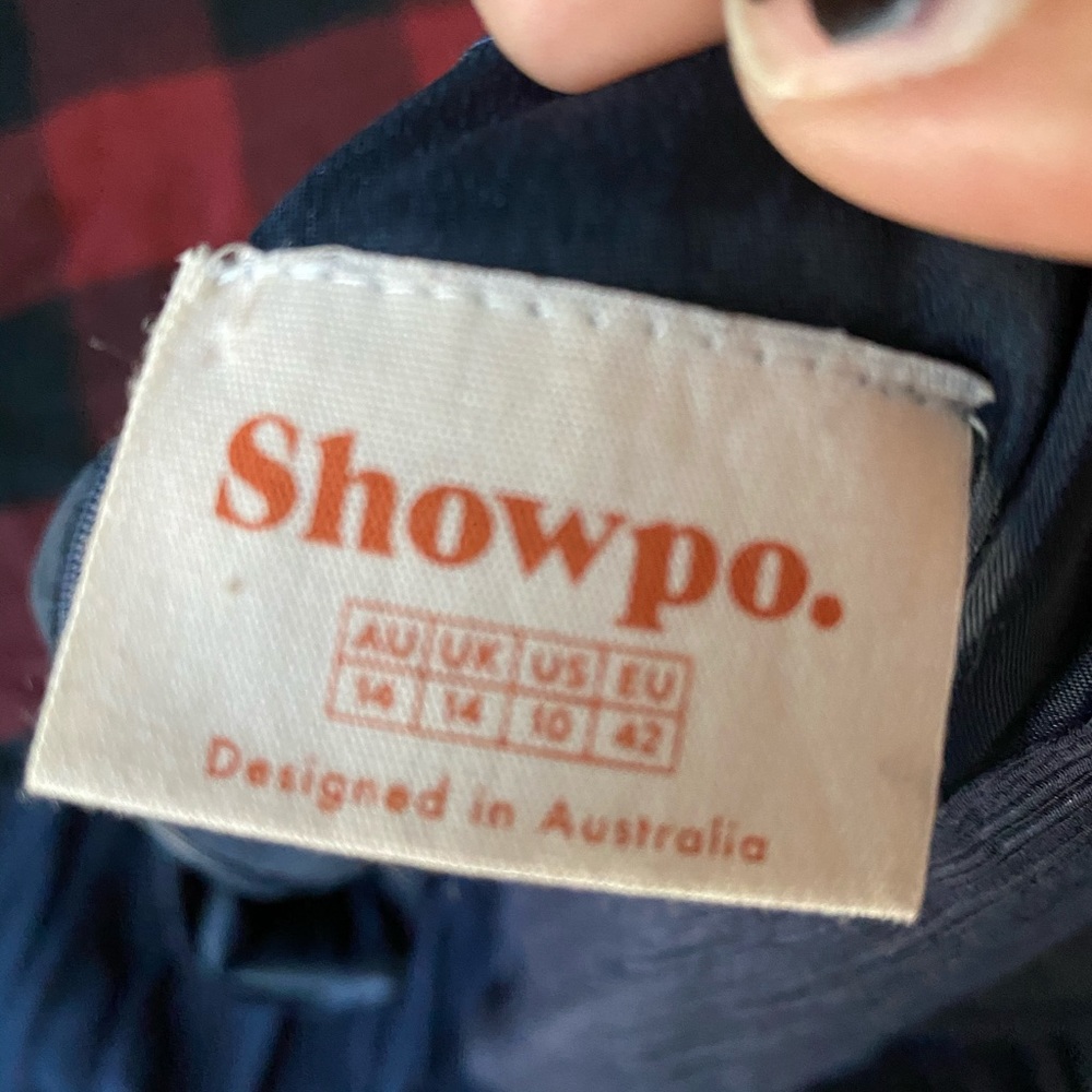 Showpo Navy dress - Picture 2 of 3